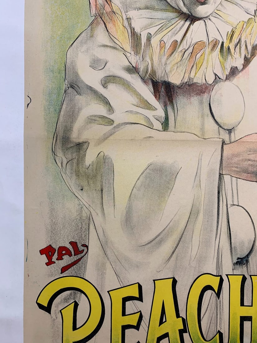 Cusenier Peach Brandy - Art By Pal (1898) 35.875x50.625 French Advertising Poster LB - 6