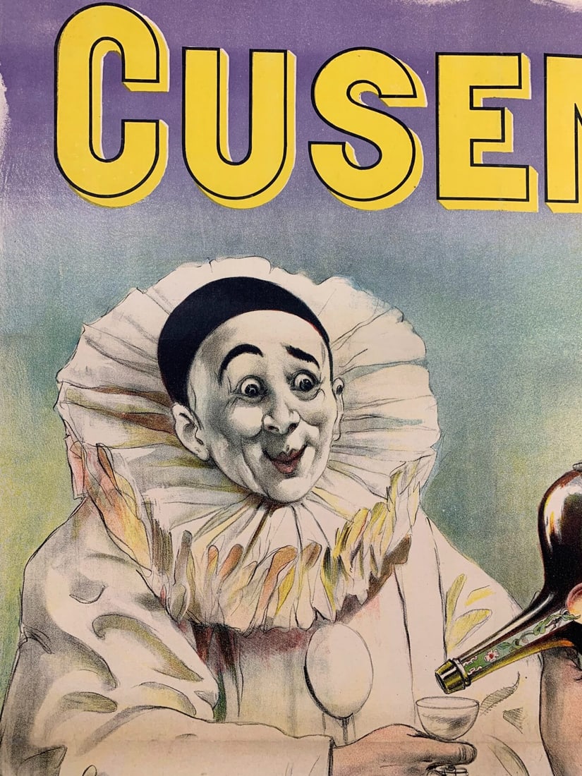 Cusenier Peach Brandy - Art By Pal (1898) 35.875x50.625 French Advertising Poster LB - 7