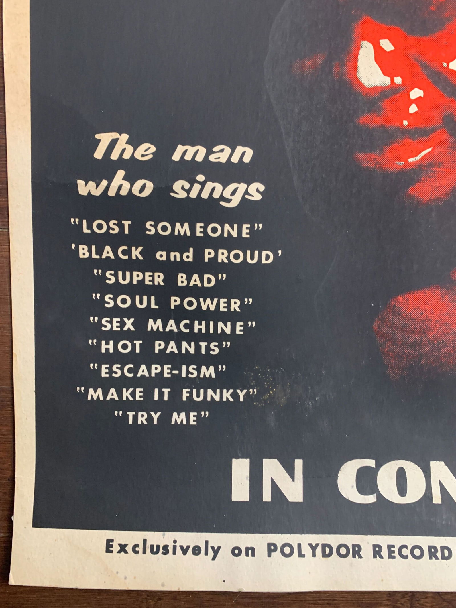 James Brown - Berkely Con. Ctr. (1972) 22x30.75 US Music Poster Exc. Cond. - 4