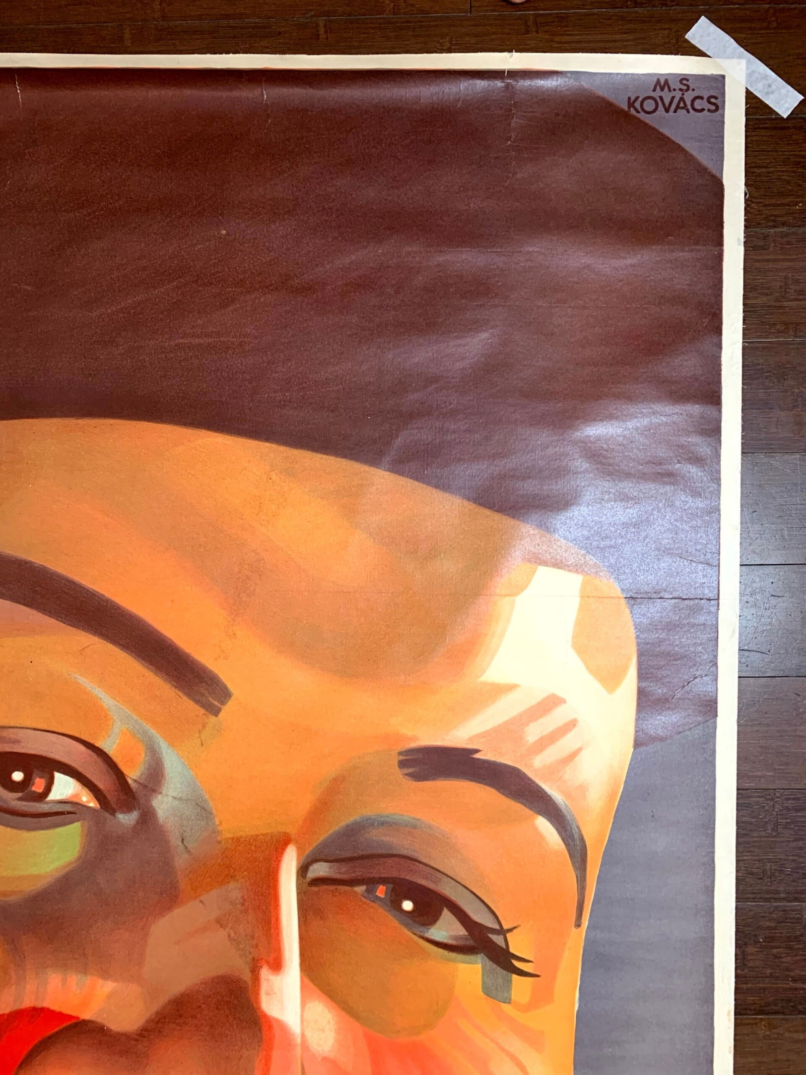 The Private Life Of Henry VIII - Art By Margite Kováts (1933) 49.2x108.2 Austrian Movie Poster - 5