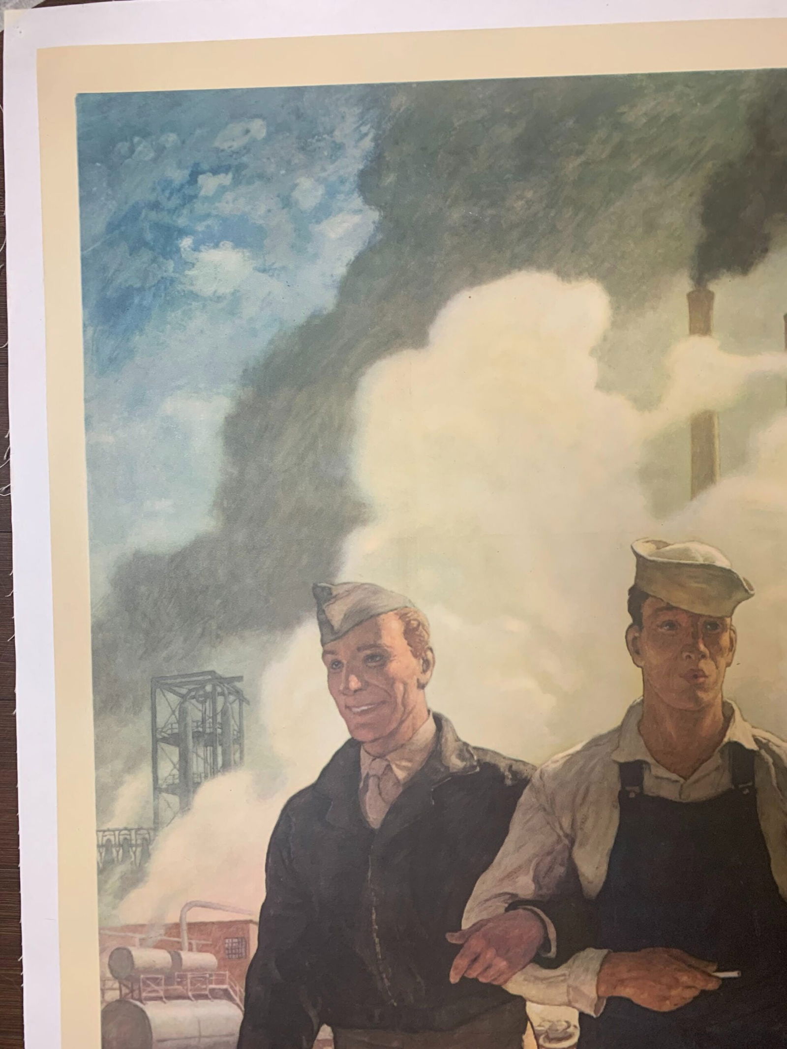 Spirit Of '46 - Art By Wyeth (1946) 27.375x44.125 US Post WWII Veterans Poster LB - 5