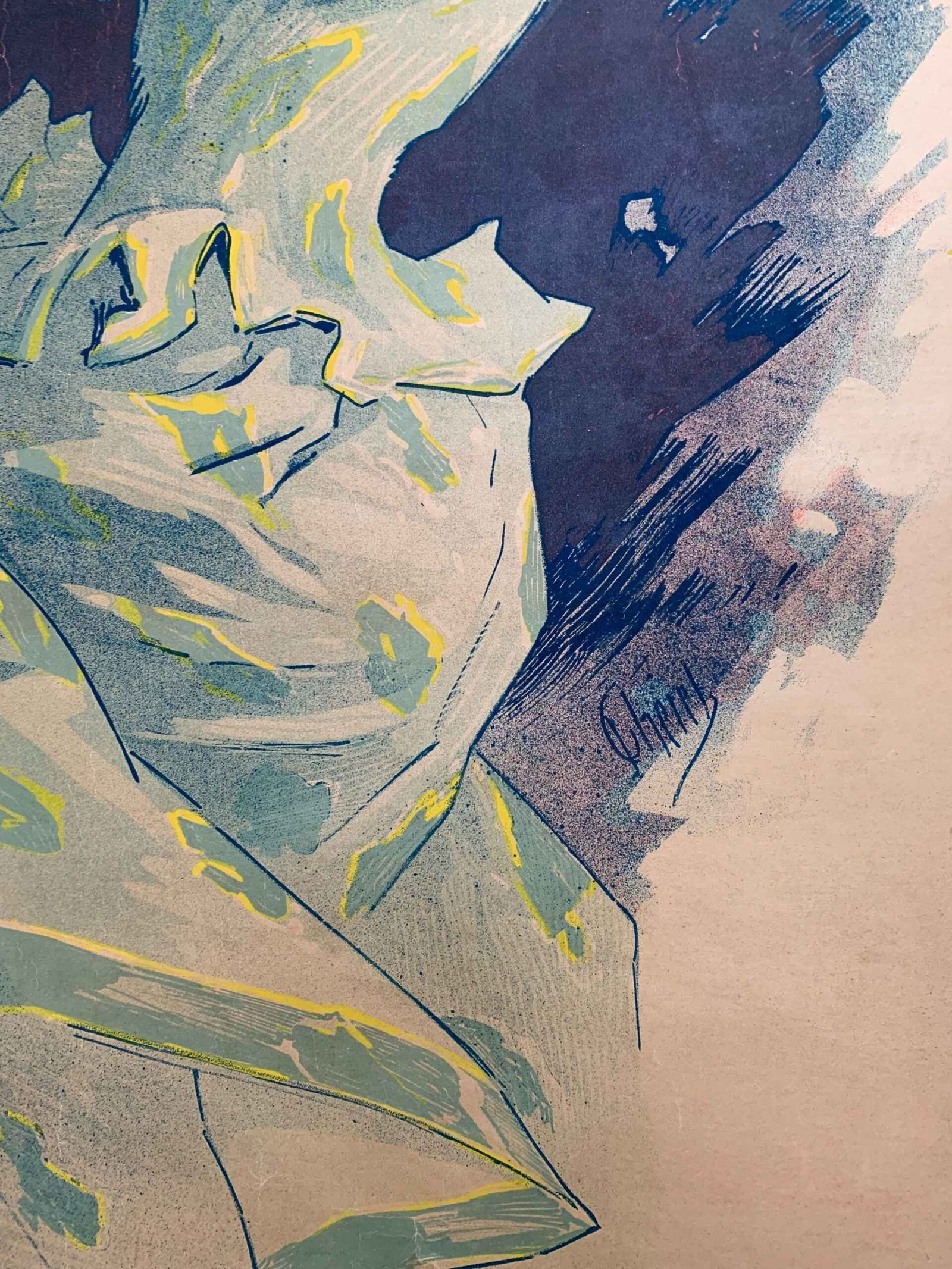 QuinQuina Dubonnet - Rare Cheret No Text Style (1895) 31x50 French Litho Poster LB - 7