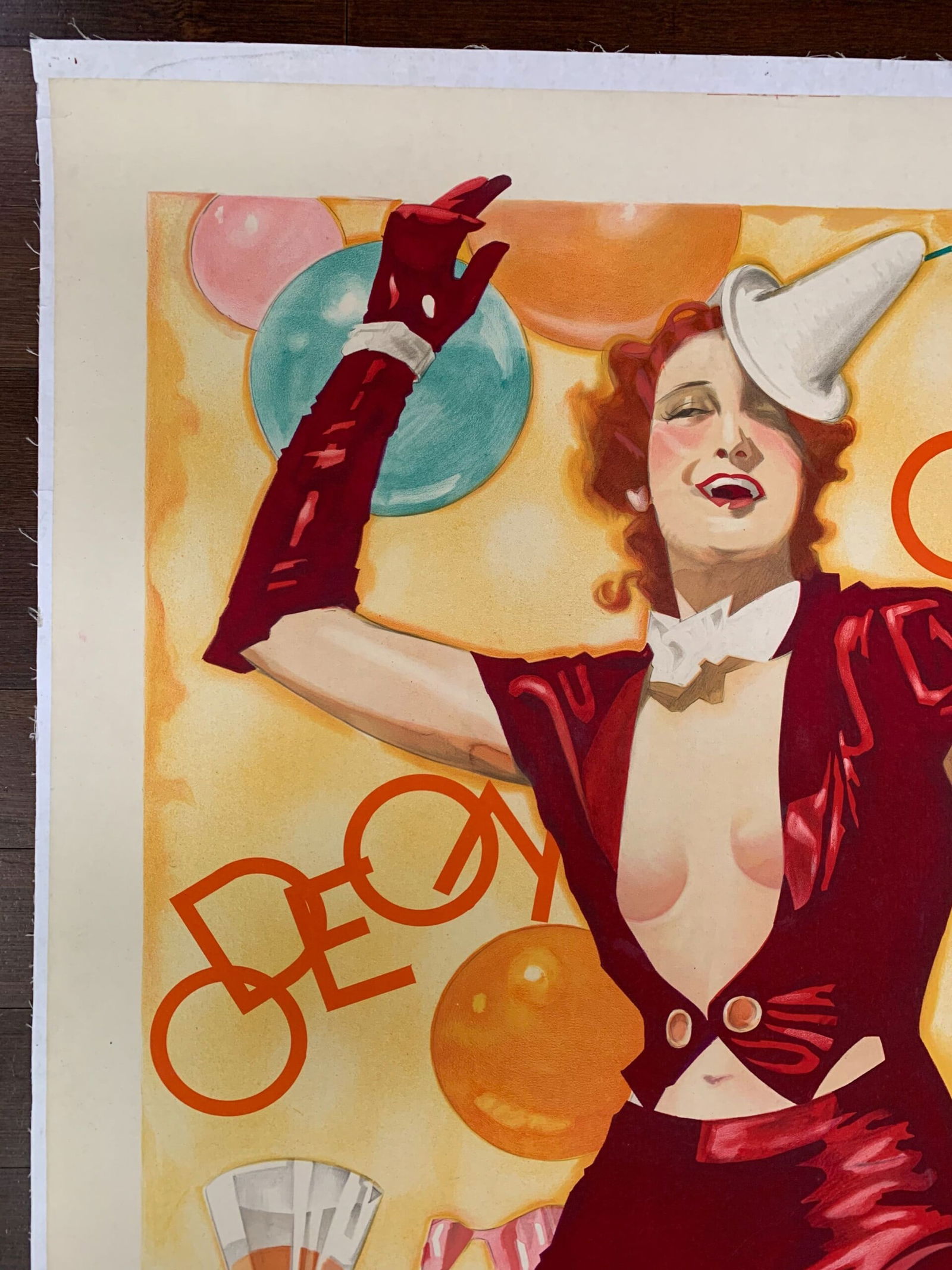 Odeon Casino - Art by Julius Ussy Engelhard (1938) 33.75x47.5 German Advertising Poster - 2