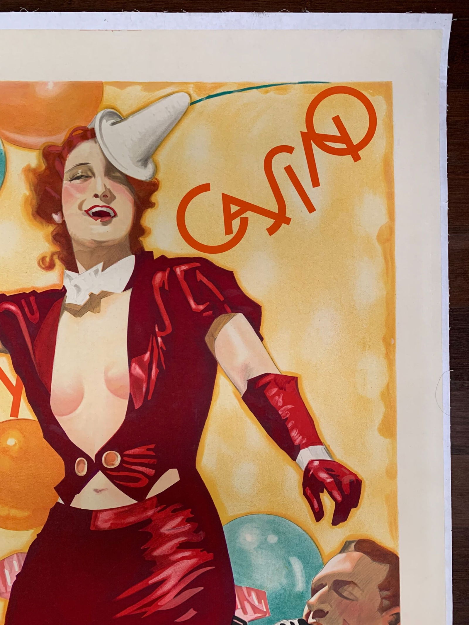 Odeon Casino - Art by Julius Ussy Engelhard (1938) 33.75x47.5 German Advertising Poster - 3