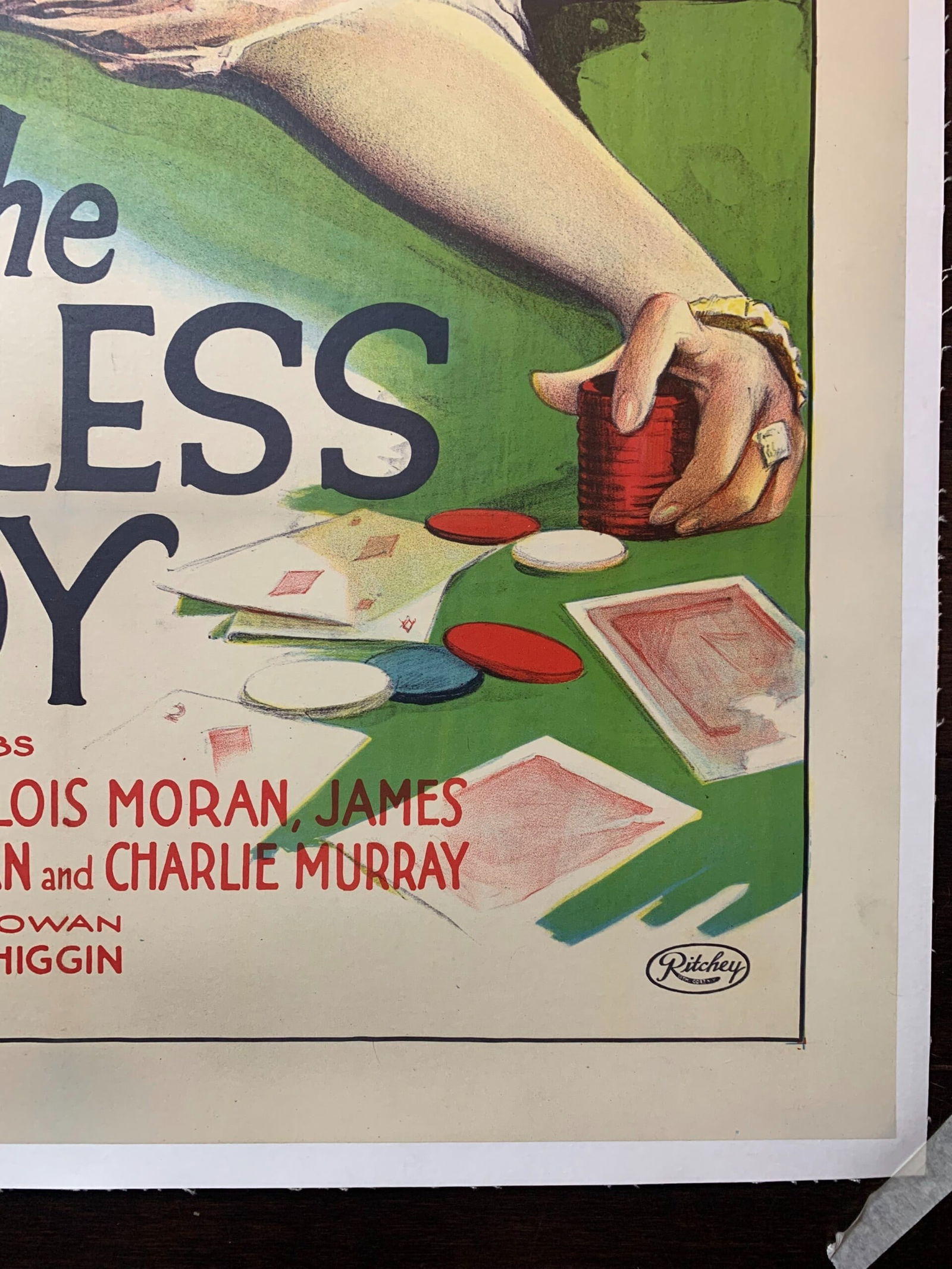 The Reckless Lady (1926) 27.25x41 US One SheetSilent Movie Poster LB - 2