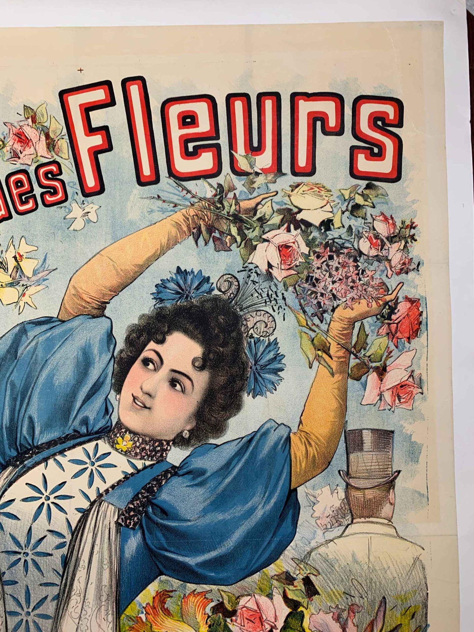 Fete Des Fleurs - Art By Lousi Galice (1895) 35.5x49 French Advertising Poster LB - 7