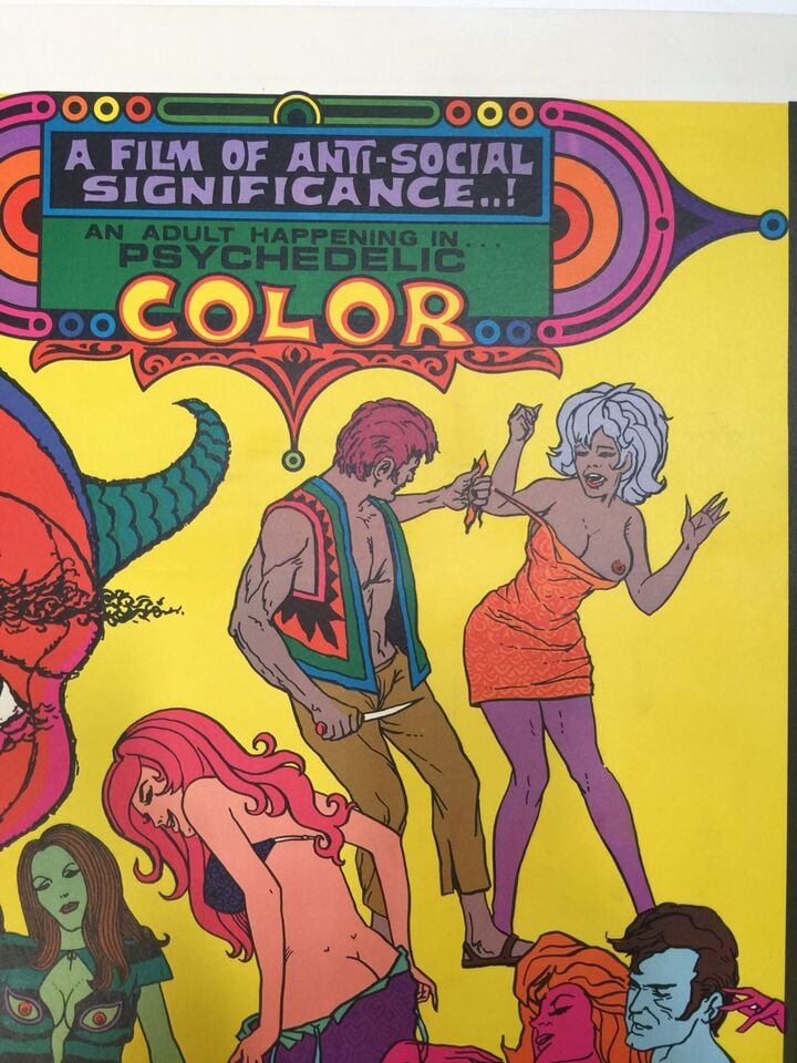The Acid Eaters - Psychedelic (1968) US One Sheet Movie Poster LB - 6