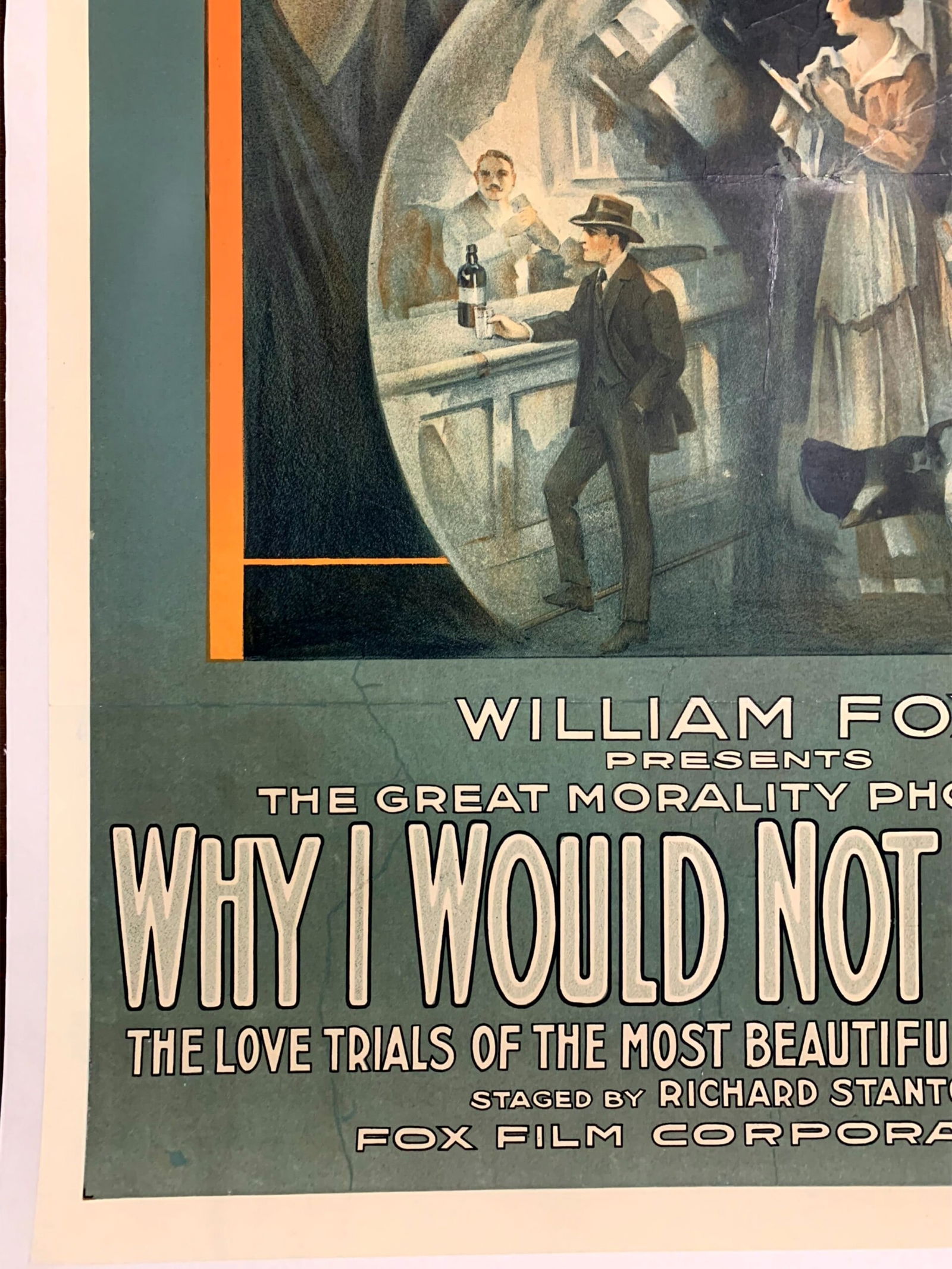 Why I Would Not Marry (1918) US One Sheet Movie Poster LB - 4