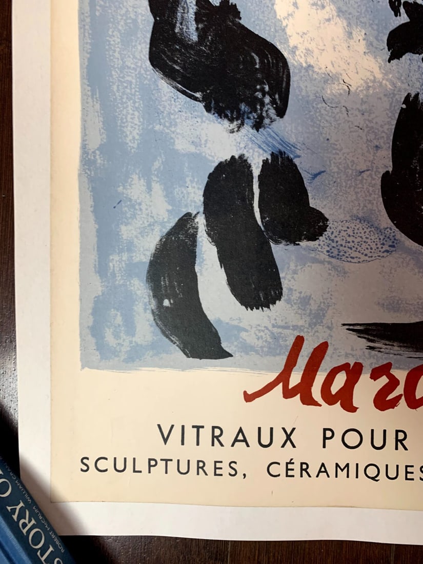 Reims-Musée Des Beaux-Arts - Signed By Artist Marc Chagrill (1960) 20.75x30.75 French Museum - 3