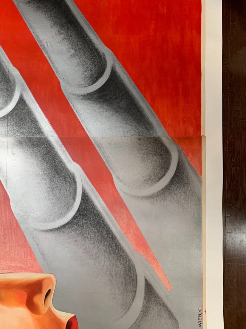 Die Schlacht/The Battle - Art By Emmerich (1934) 48.875x111.25 Austrian Movie Poster LB - 4