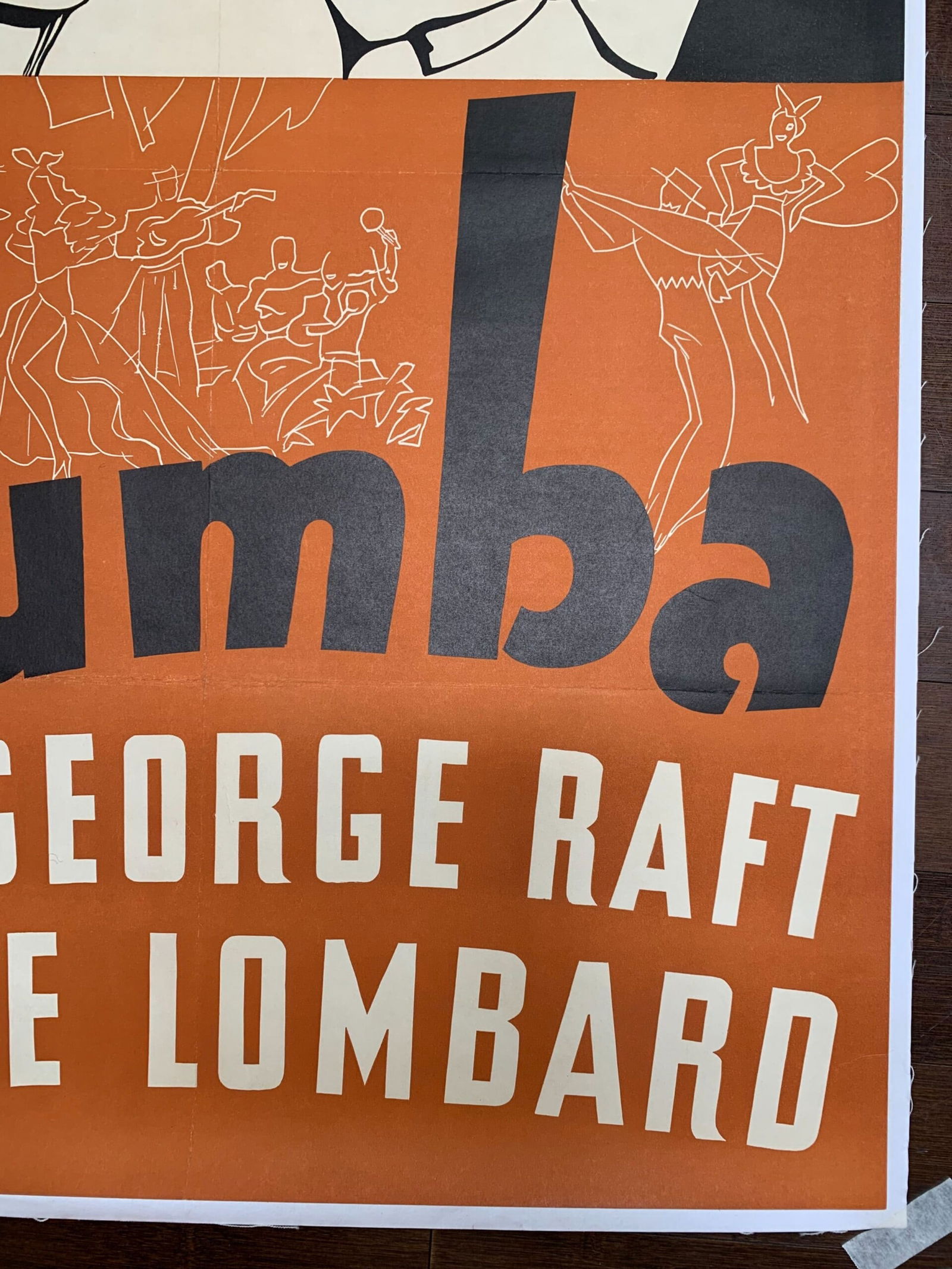 Rumba - George Raft - Carole Lombard (1935) US One Sheet Movie Poster LB - 4