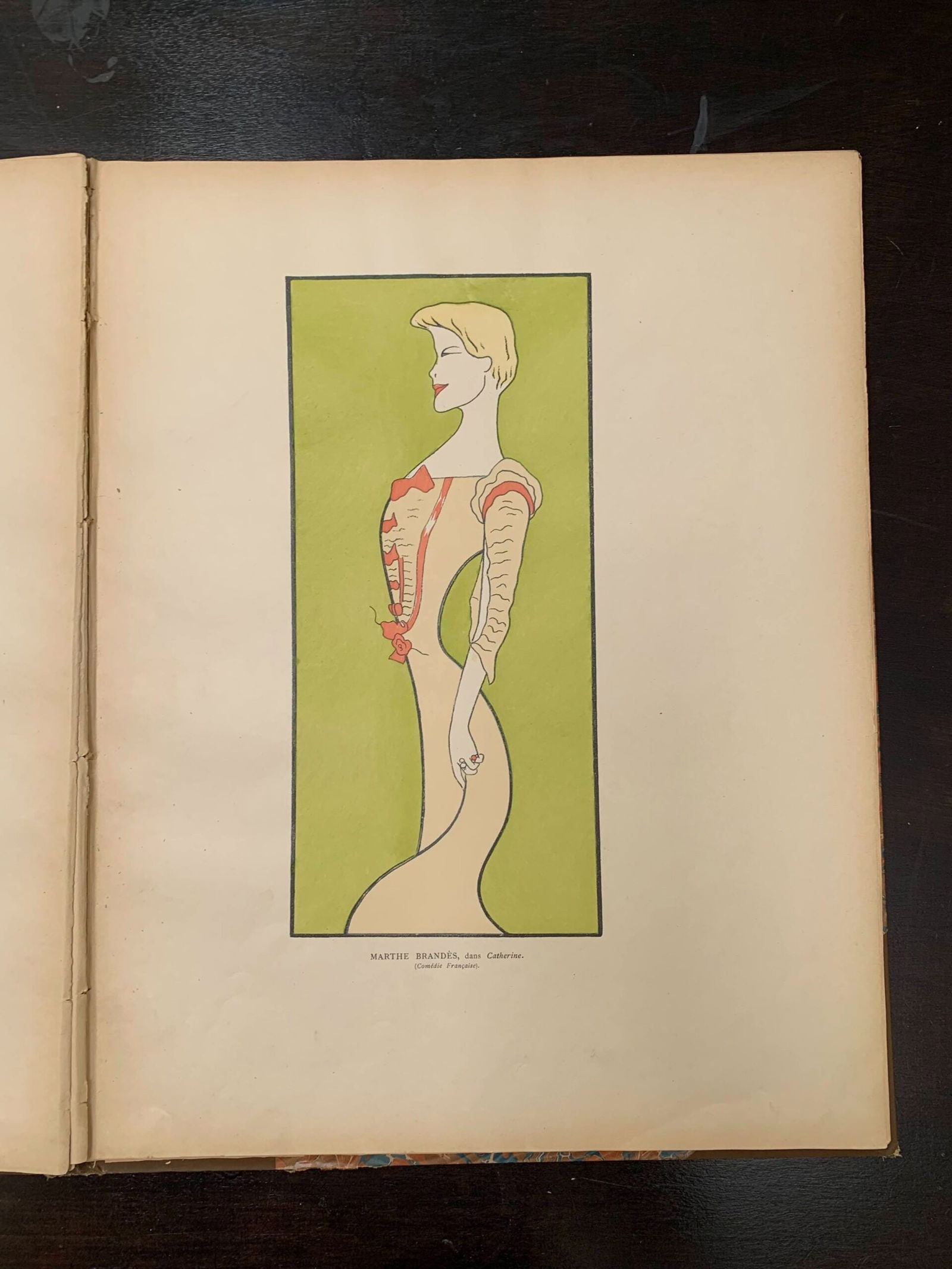 Editions De La Revue Blanche 'Nos Actrices' - Art Leonetto Cappiello (1899) 18x14 French Hardcover - 3