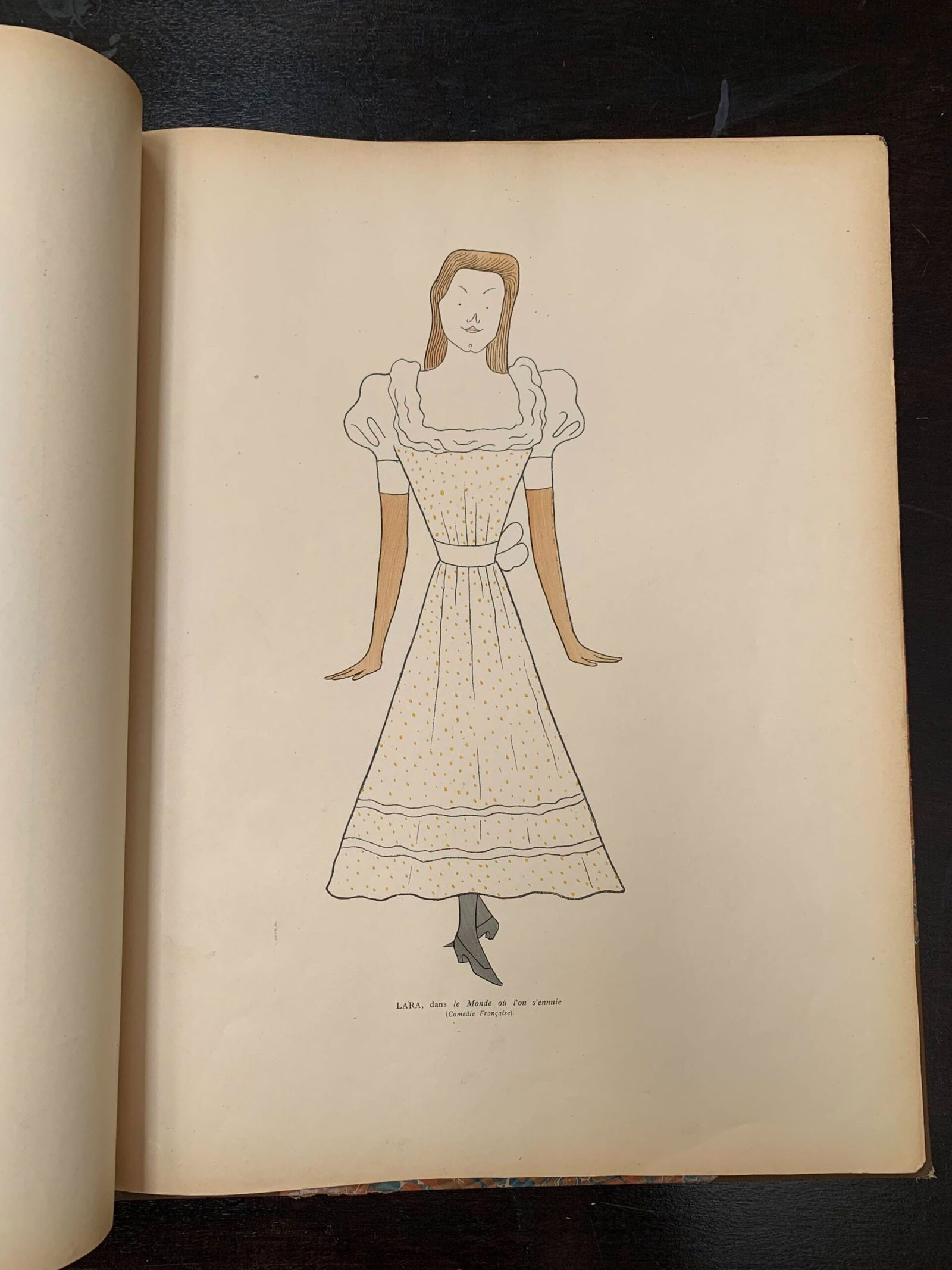 Editions De La Revue Blanche 'Nos Actrices' - Art Leonetto Cappiello (1899) 18x14 French Hardcover - 5