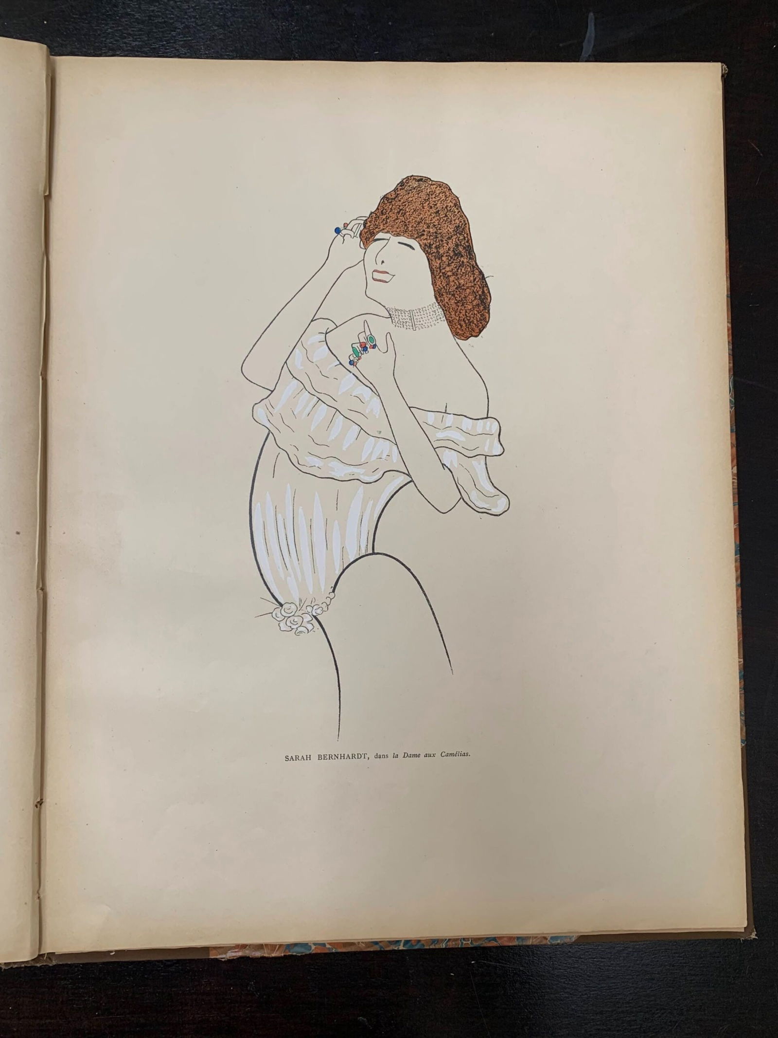 Editions De La Revue Blanche 'Nos Actrices' - Art Leonetto Cappiello (1899) 18x14 French Hardcover - 9