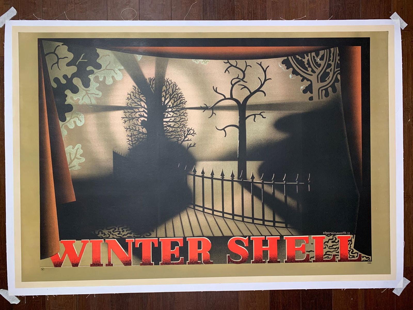 Winter Shell - Art by Edgar Ainsworth (1933) 30.5x45 UK Travel Poster LB: Title: Winter Shell - Art by Edgar Ainsworth (1933) 30.5x45 UK Travel Poster LB Description: Winter Shell - Art by Edgar Ainsworth (1933) 30.5x45 UK Travel Poster LB\n\nPlease refer to the attached
