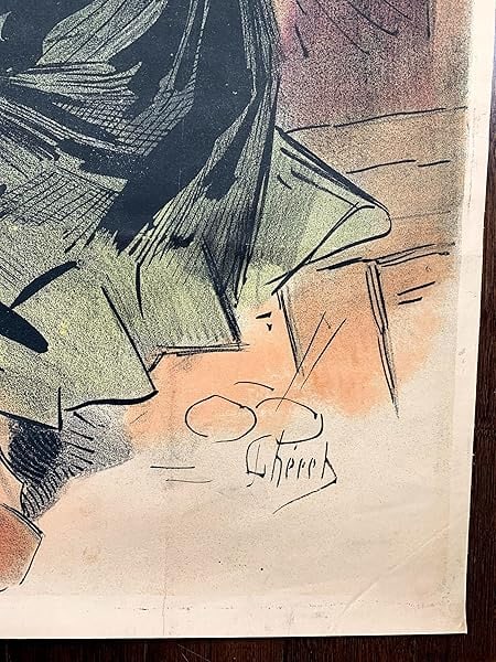 Palais Du Trocadero - Art By Cheret (1890) 33.625x48.375 French Advertising Poster LB - 3