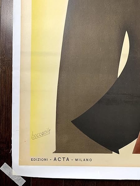 Bantam Capello - Art By Gino Boccasile (1938) 39.375x54.75 Italian Advertising Poster LB - 5