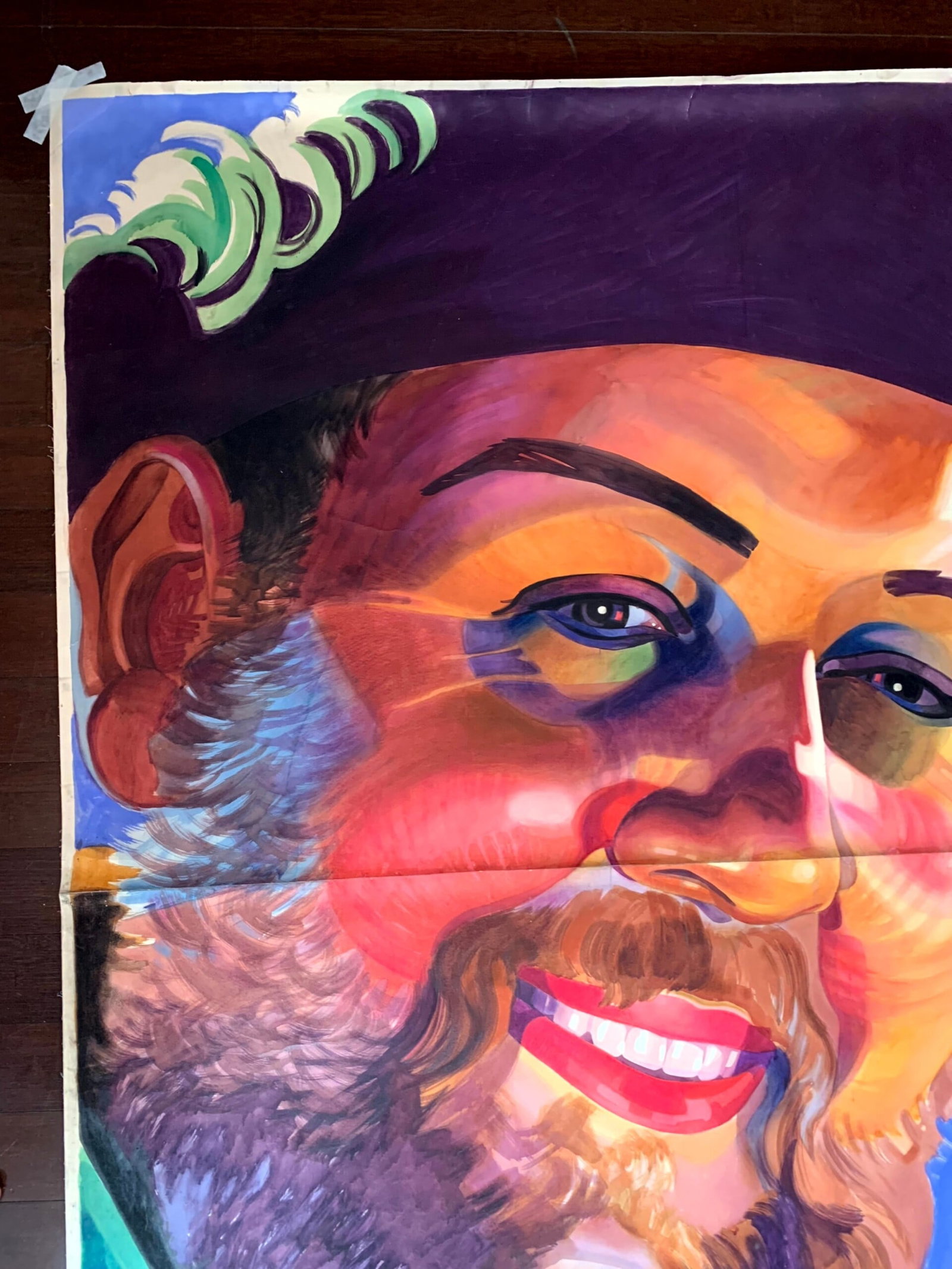 The Private Life Of Henry VIII - Art By Margite Kováts (1933) 49.2x108.2 Austrian Gouache Art - 4