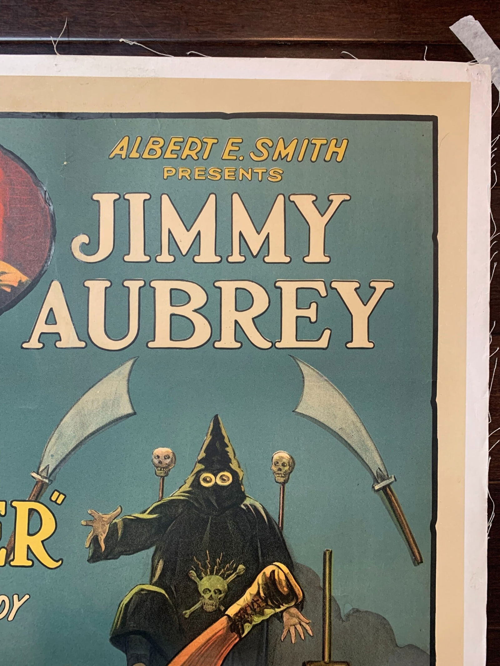 The Messenger - Art By Eltin (1921) 28.25x41 US One Sheet Silent Movie Poster LB - 4