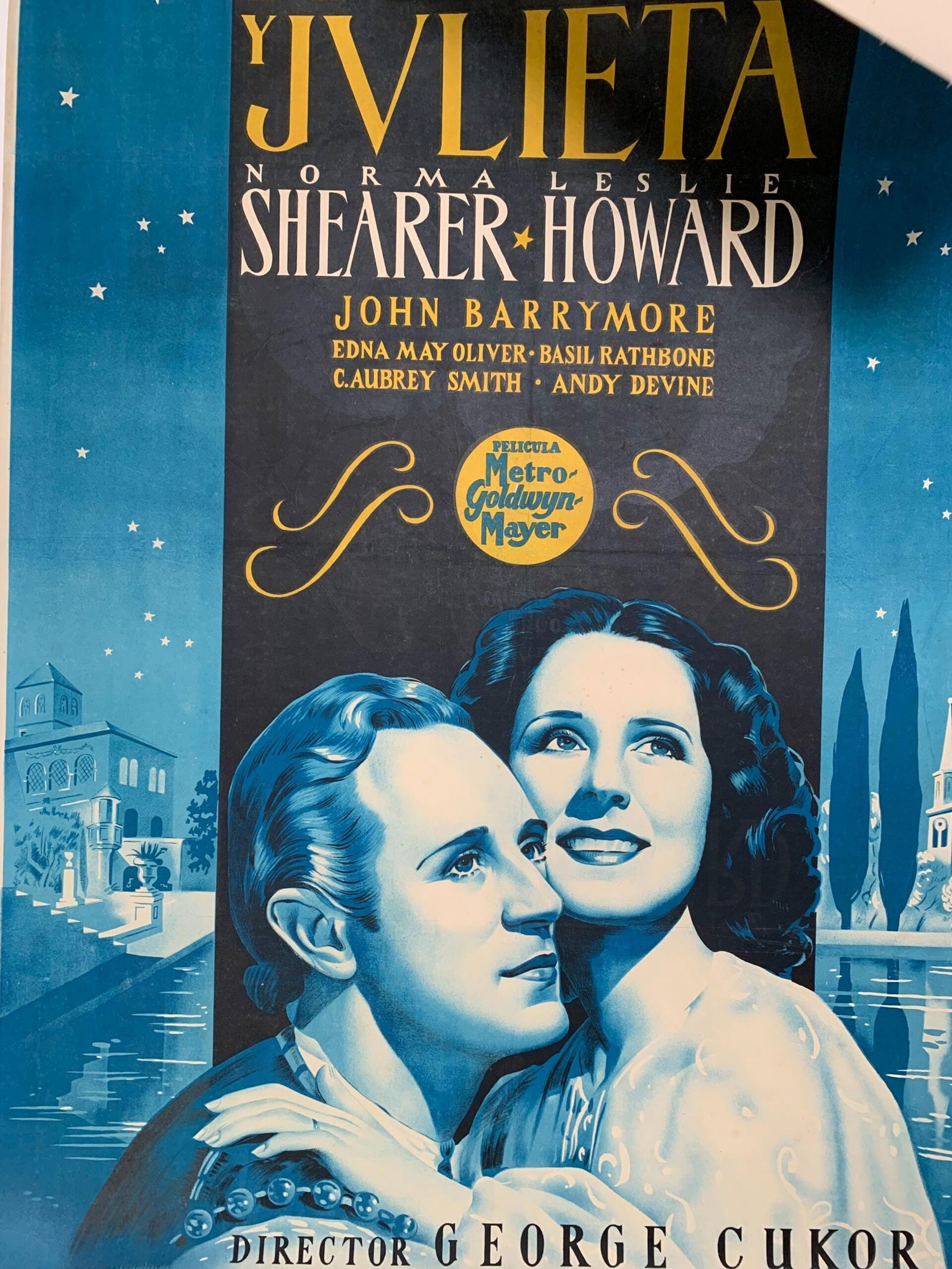 Romeo Y Julieta Aka Romeo And Juliet - Cukor, Howard, Shearer (1936) 27x40 Spanish One Sheet Movie - 5