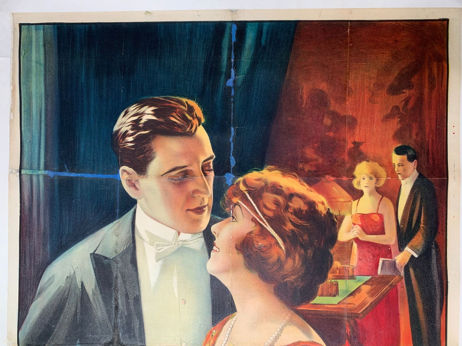 Women Men Forget (1920) UK Three Sheet Movie Lithograph Poster LB - 4