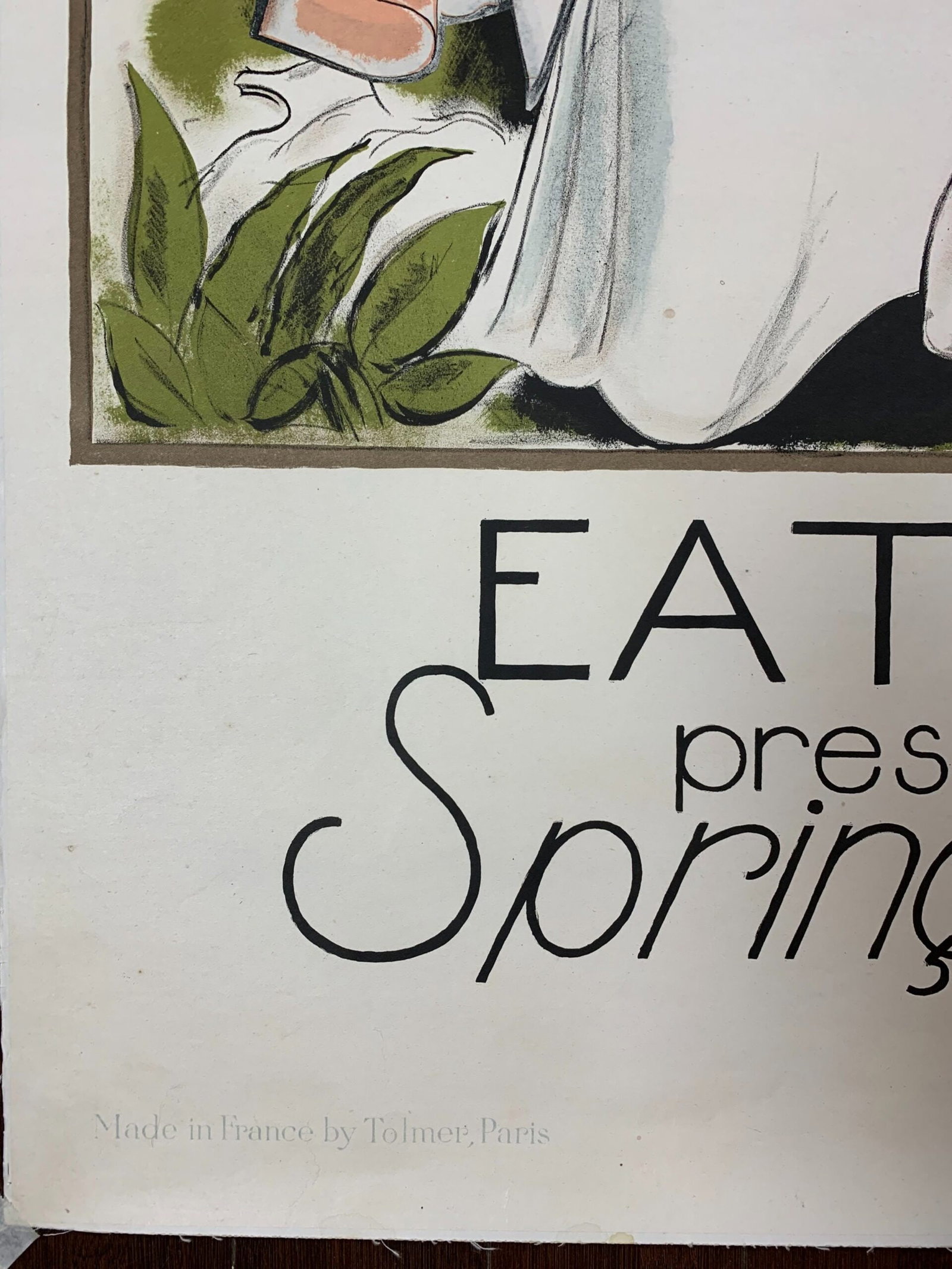 Eaton’s Presents The Spring Fashions - Art By Louis Caillaud (1930) 30.75x47 French - 3