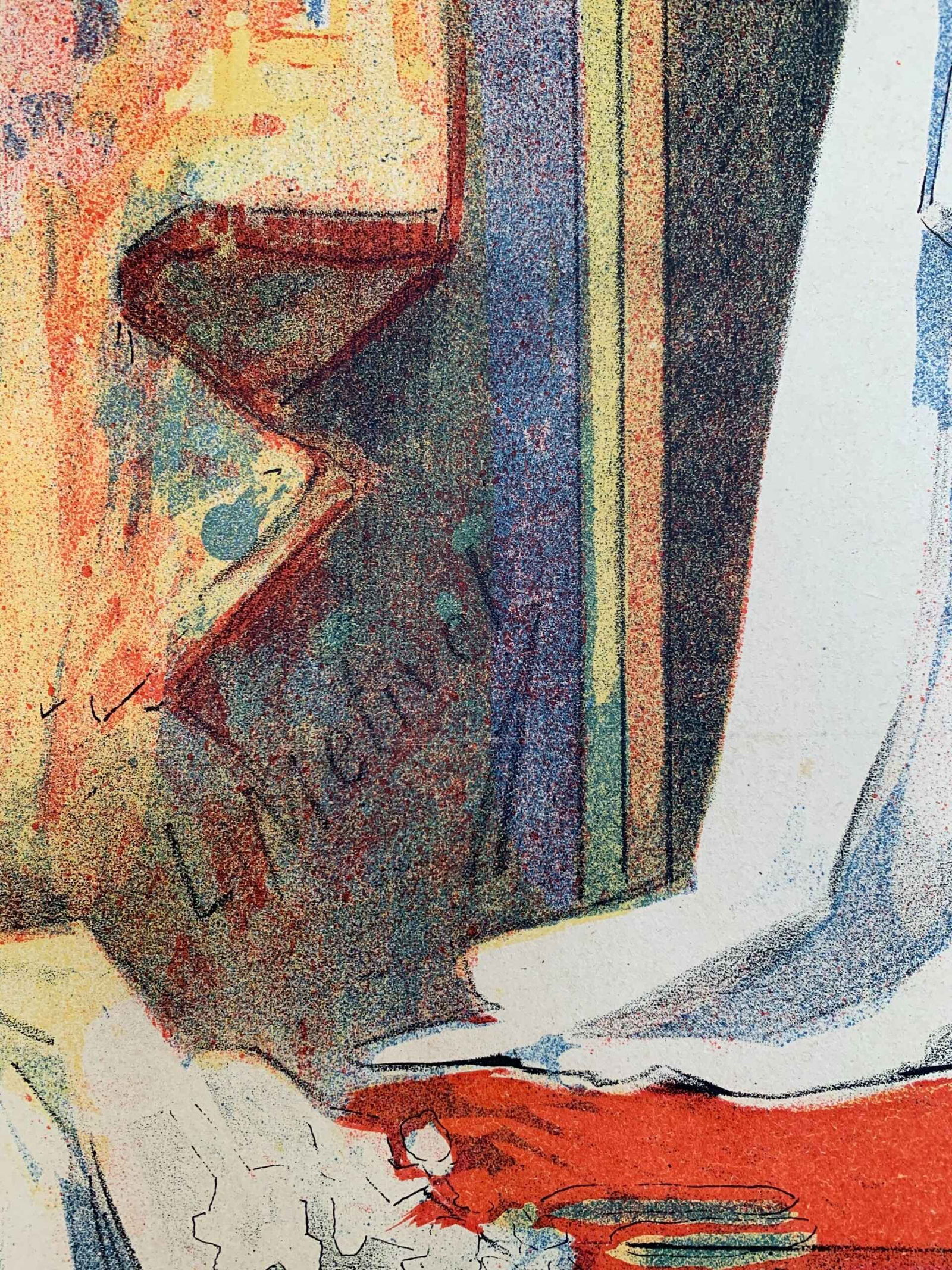 La Femme-Enfant - Art by Lucien Metivet (1891) 37.5x51.5 French Advertising Poster LB - 7