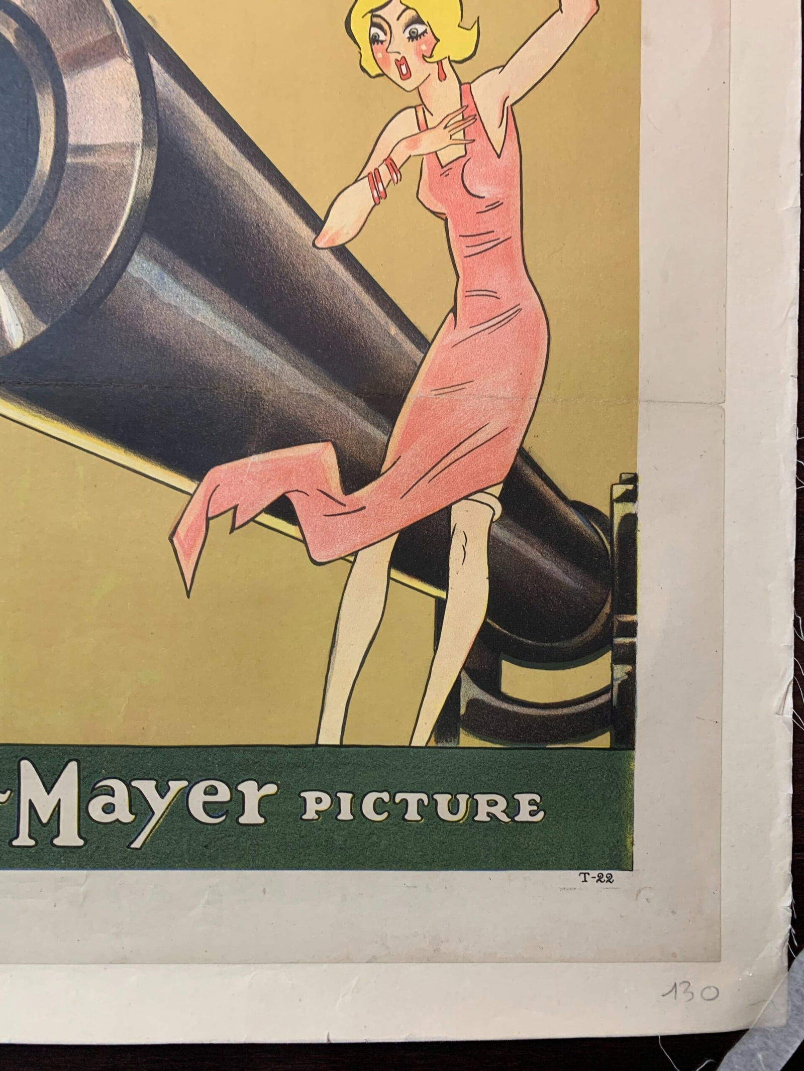 All At Sea - Karl Dane (1929) US One Sheet Silent Movie Poster LB - 3