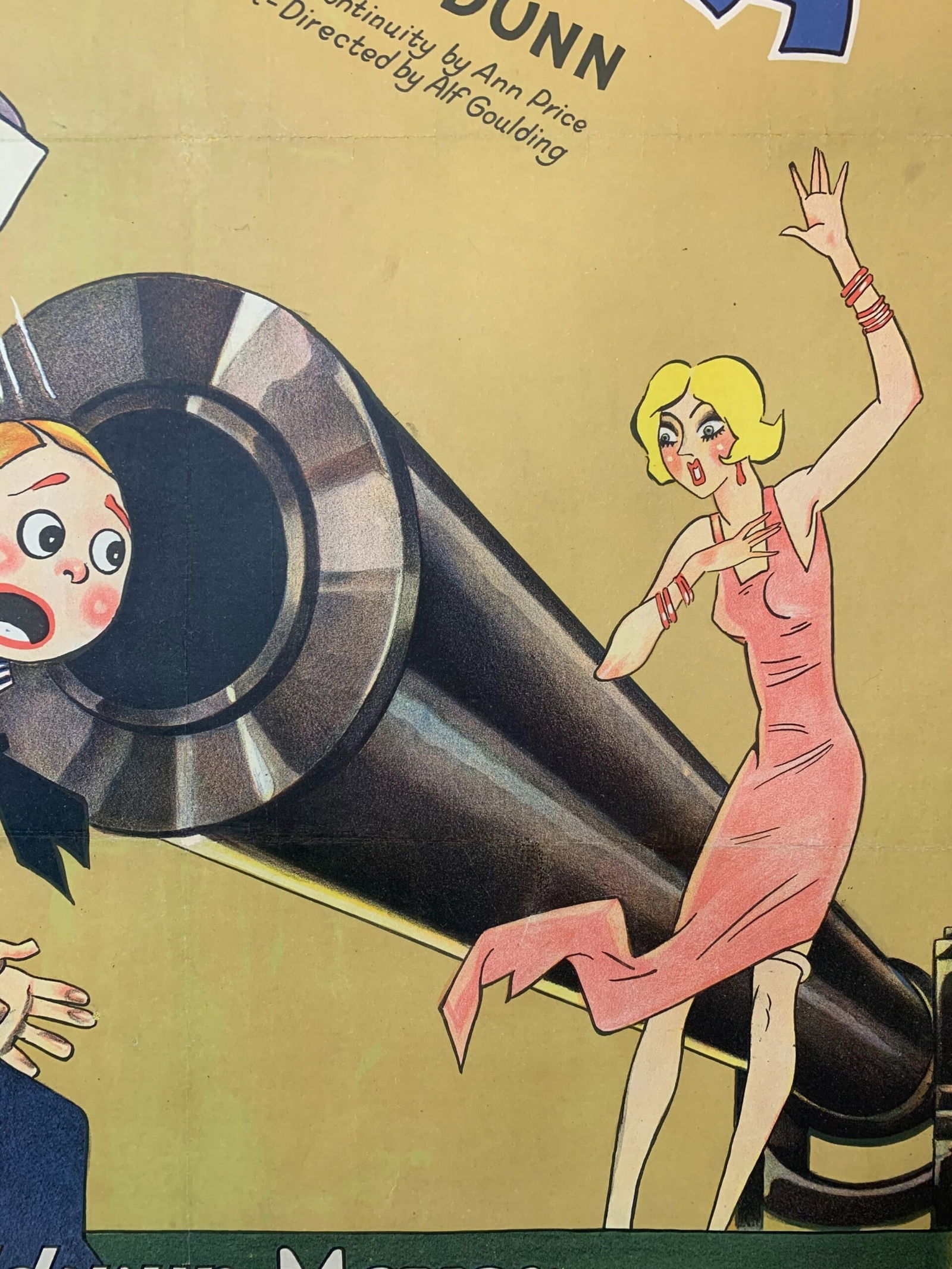 All At Sea - Karl Dane (1929) US One Sheet Silent Movie Poster LB - 7