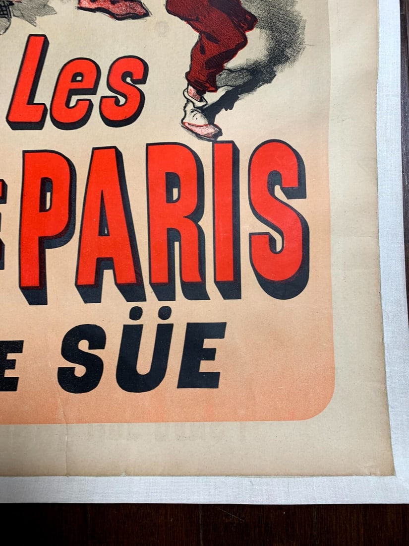 Petite Lyonnais - Art By Cheret (1885) 34.6x48.8 French Theater Poster LB - 4