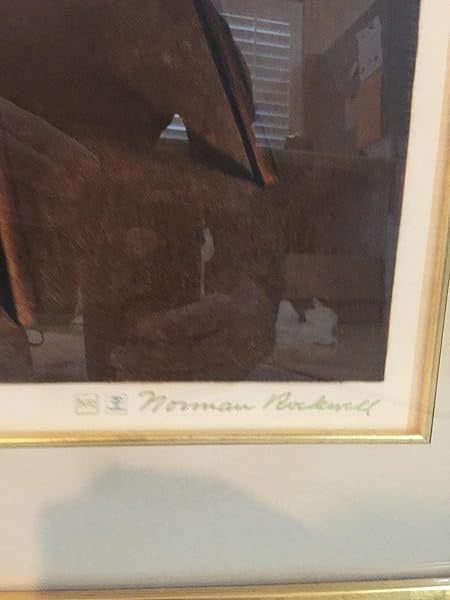 The Artist's Daughter - Art By Norman Rockwell - Framed - 3