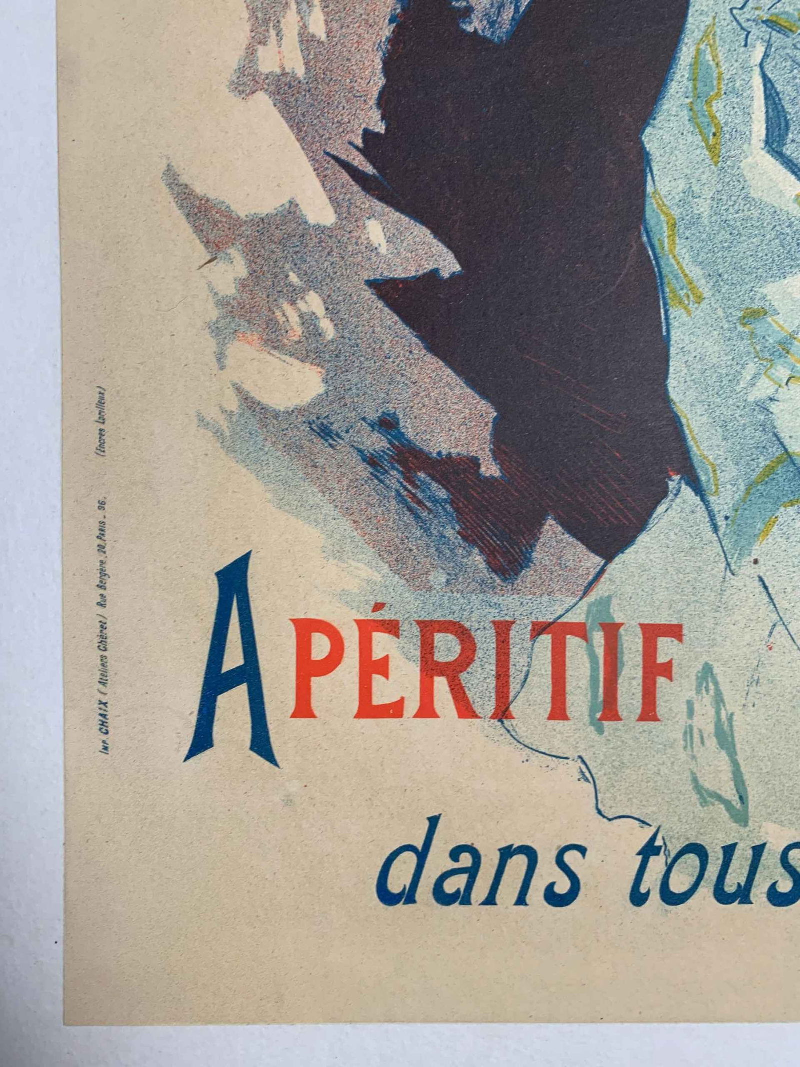 Quinquina Dubonnet - Cheret (1896) 14.75x22.75 French Advertising Poster LB - 4