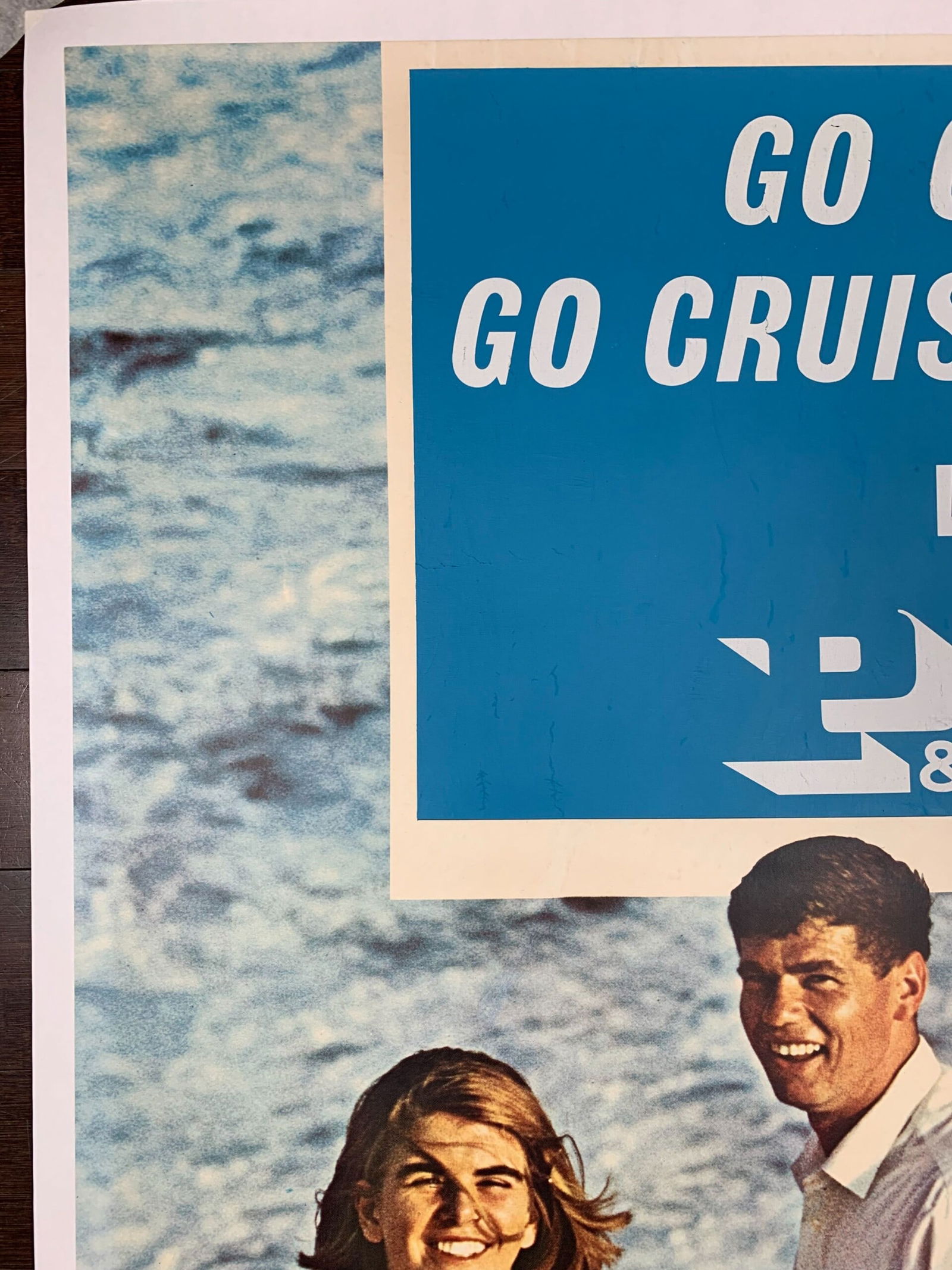 P&O Ferries - Go Gay! (1982) 25x40 UK Travel Poster LB - 2