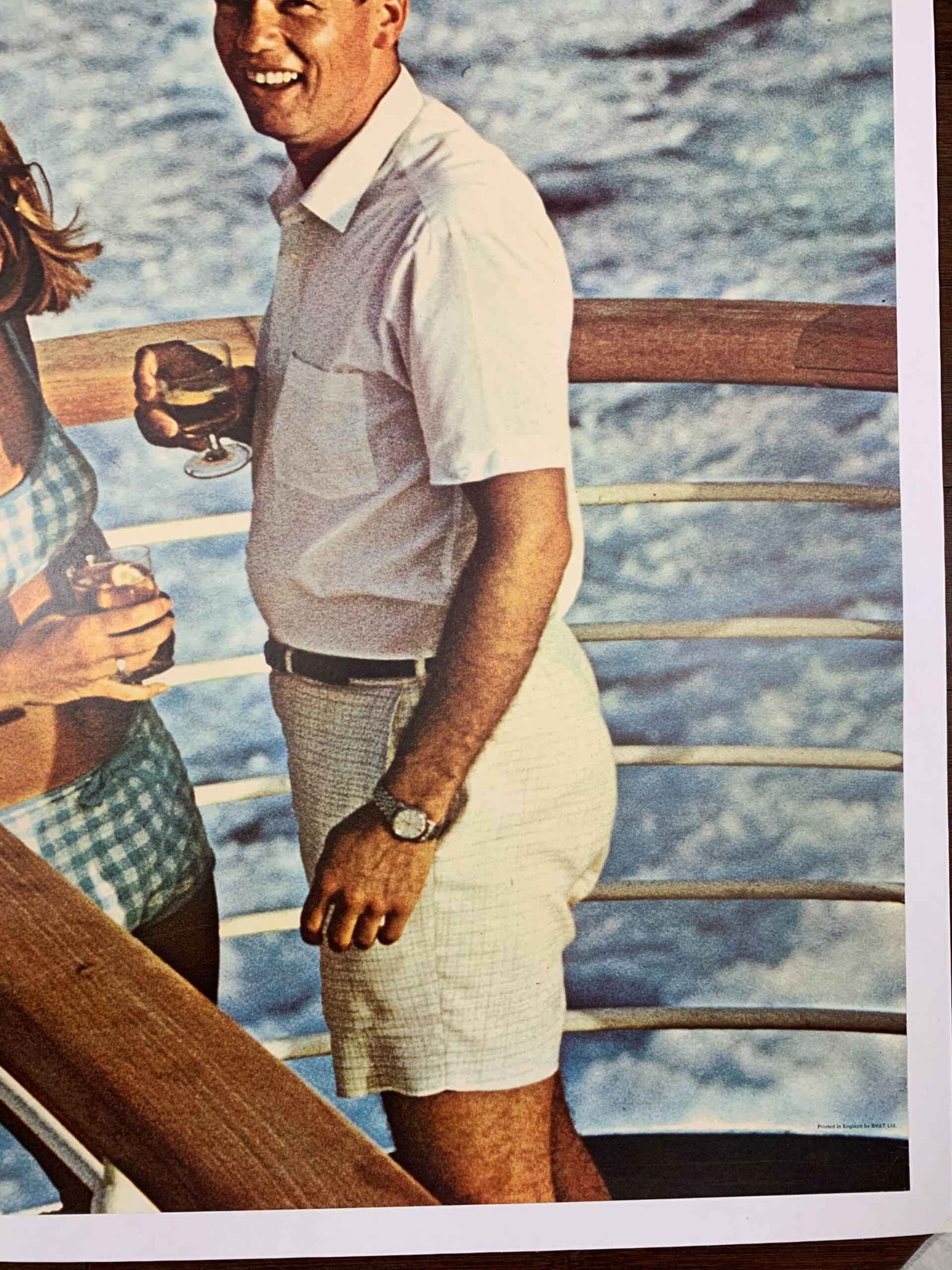 P&O Ferries - Go Gay! (1982) 25x40 UK Travel Poster LB - 4