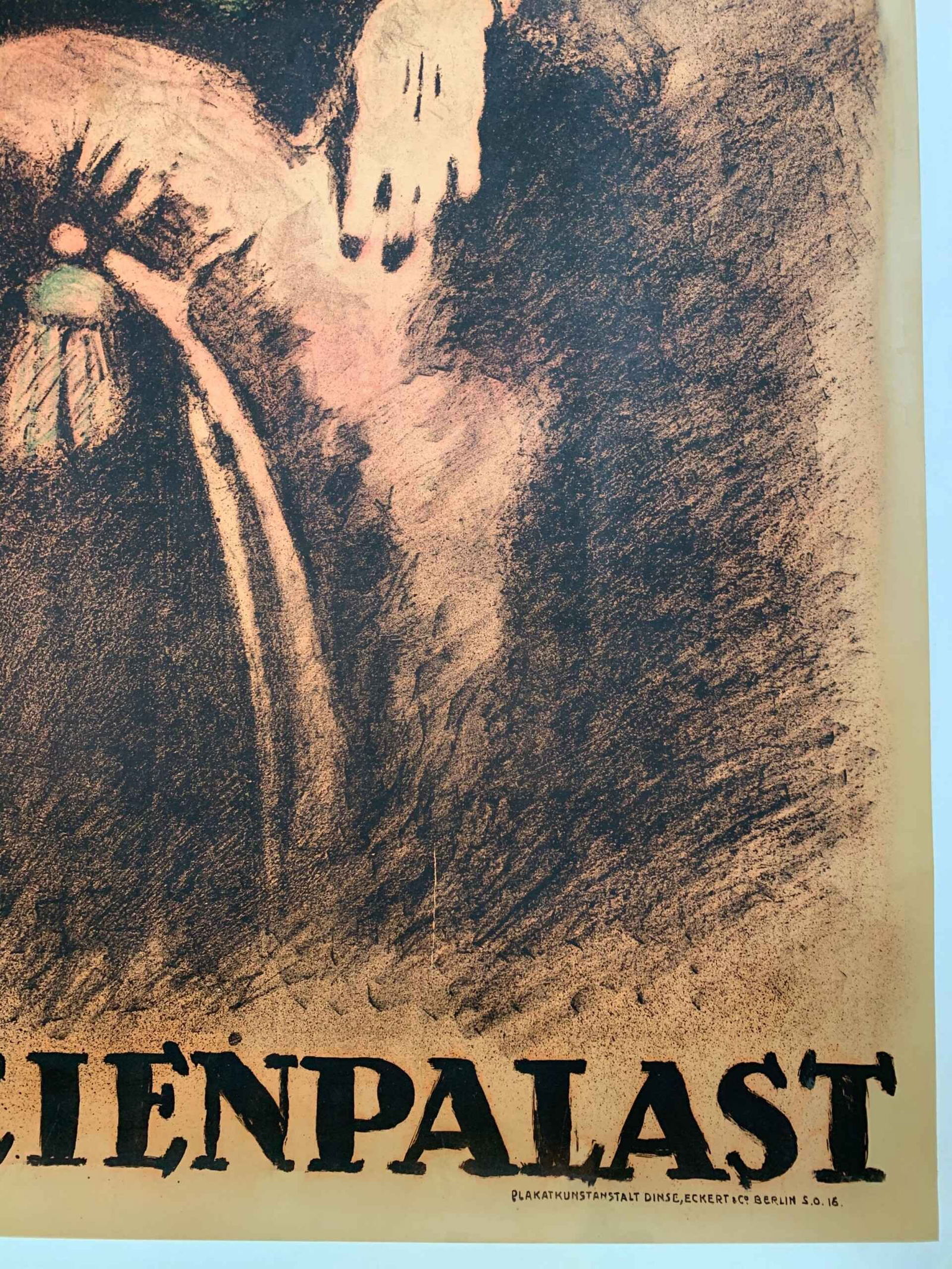 Ertraumtes Eva May - Art by Scheurich (1918) 37.5x56.25 German Advertising Poster LB - 4