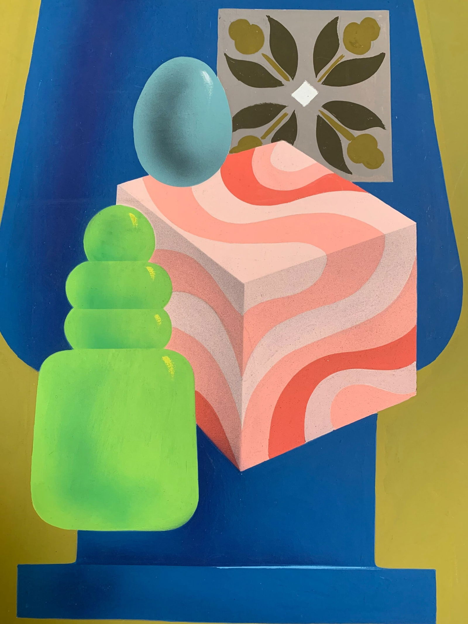 Exposition des Creations - Art by Pierre Fix-Masseau (1974) 15.25x21.75 French Advertising Poster - 6