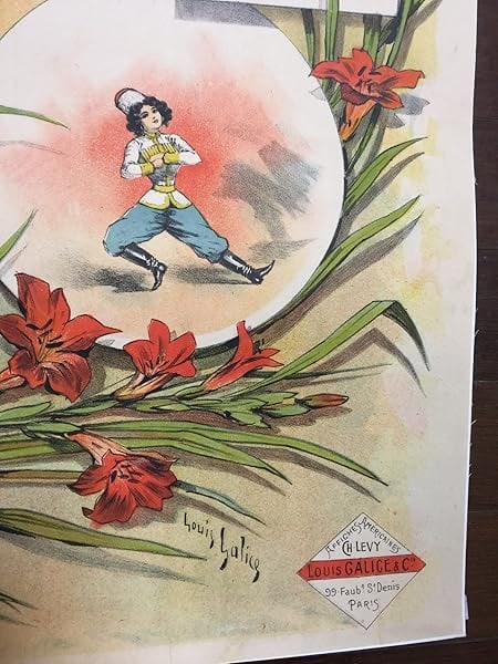 Borscha Borischka - Art By Louis Galice (1900's) 35x48 French Advertising Poster LB - 6