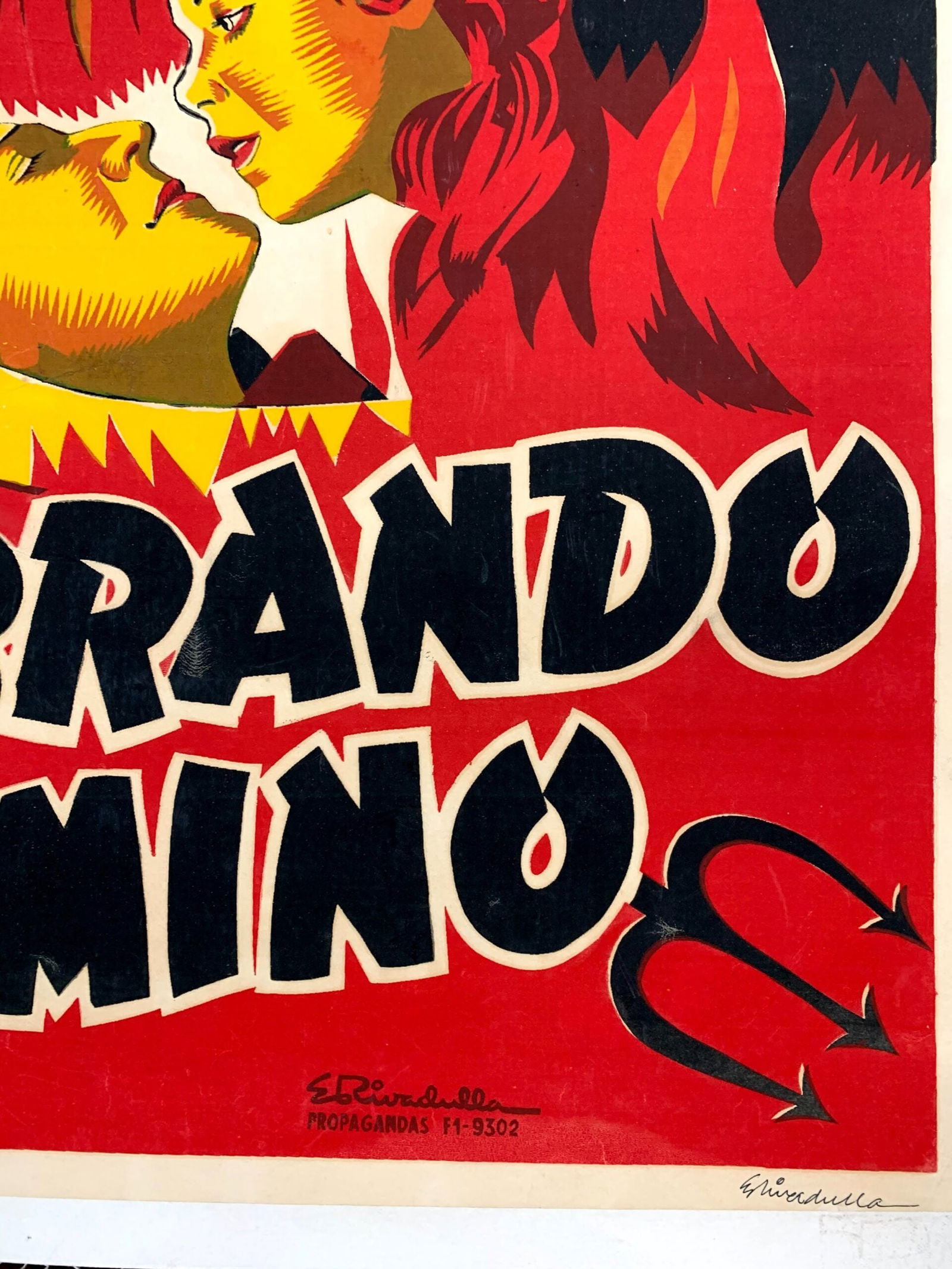 Alumbrando El Camino - Art By Eladio Rivadulla (1956) 27x35.75 Cuban Limited Edition Signed - 4