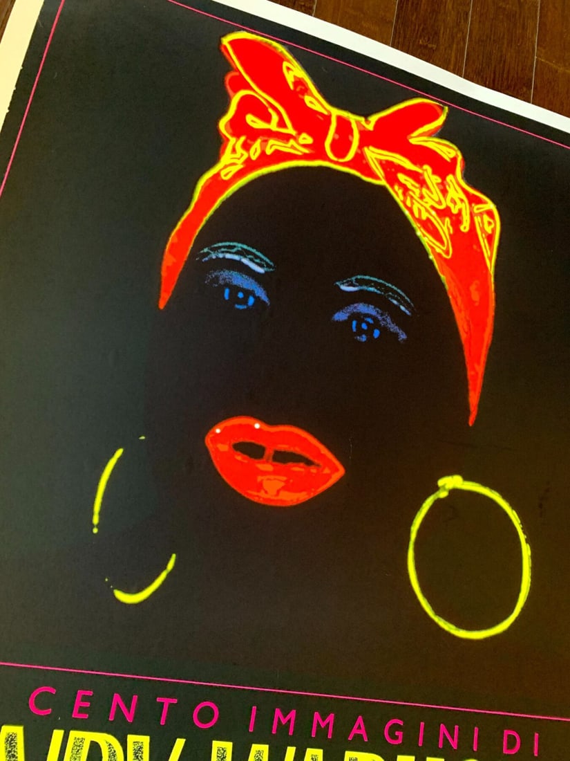 Andy Warhol - Le Cento Immagini De (1989) 27.75x39 Italian Exhibition Poster LB - 4