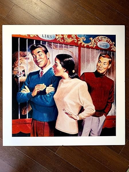 Jantzen Clothing Illustration - Artist Pete Hawley (1947) 22.875x23.875 US Ad Agency Photographic - 3