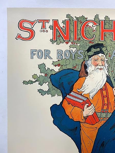 St. Nicholas For Boys & Girls (1910) 14x18.5 US Advertising Poster - 3