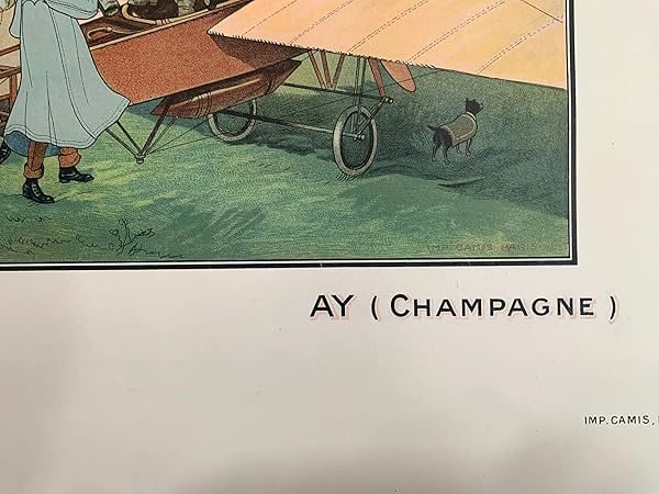 Champagne Eduoard Besserat (1914) 22x28 French Advertising Poster LB - 3