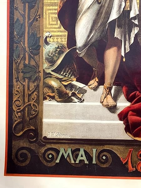 Innsbruck-Tyrol - Art By A.H. Schram (1896) 35.5x46.5 Austrian Exhibition Poster LB - 5