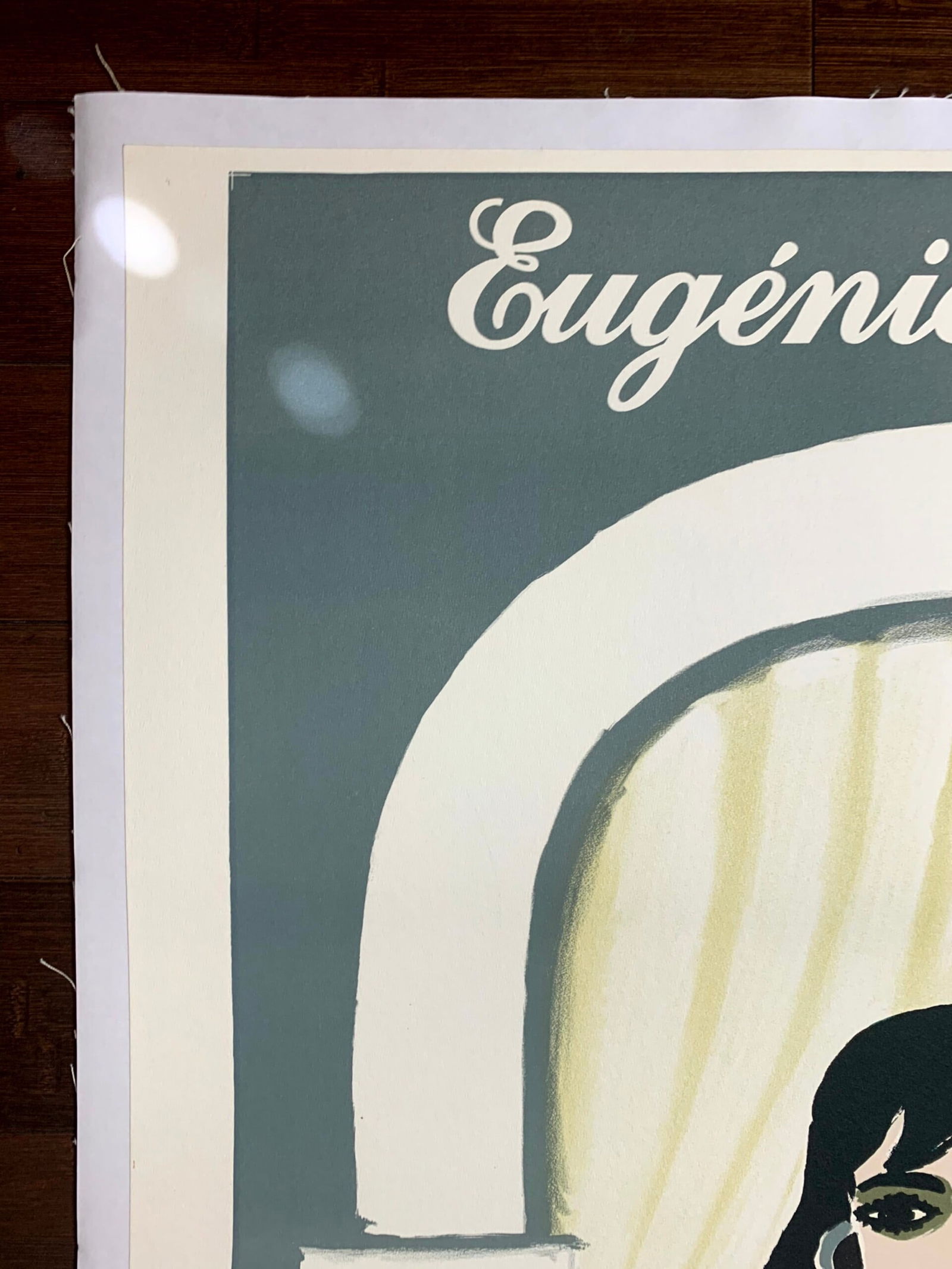 Eugenie Les Bains - Art By Villemot (1988) 27.75x39.75 French Advertising Poster LB - 4