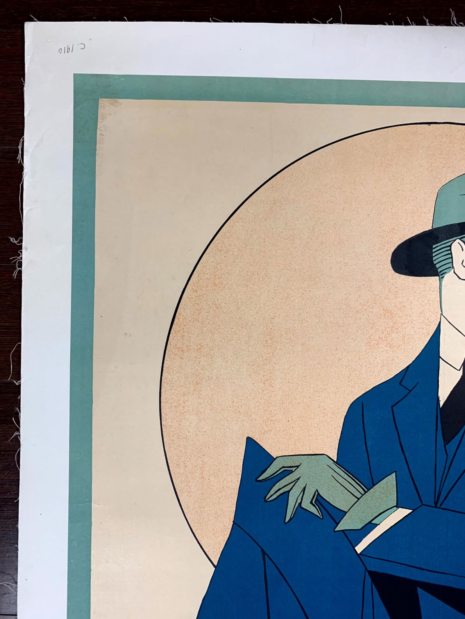 La Mode Masculine - Art By Margi (1932) 24x38 Belgian Advertising Poster LB - 2