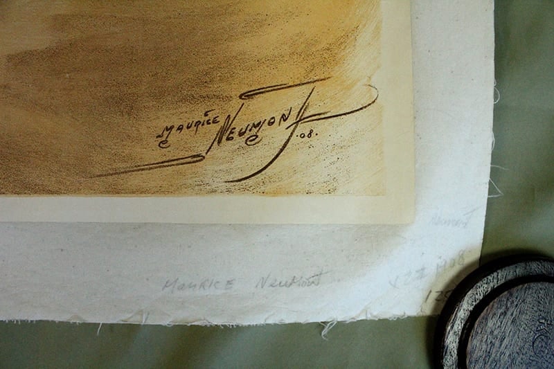 Societe Populaire - Art By Maurice Neumont (1908) 18x26 French Advertising Poster LB - 2