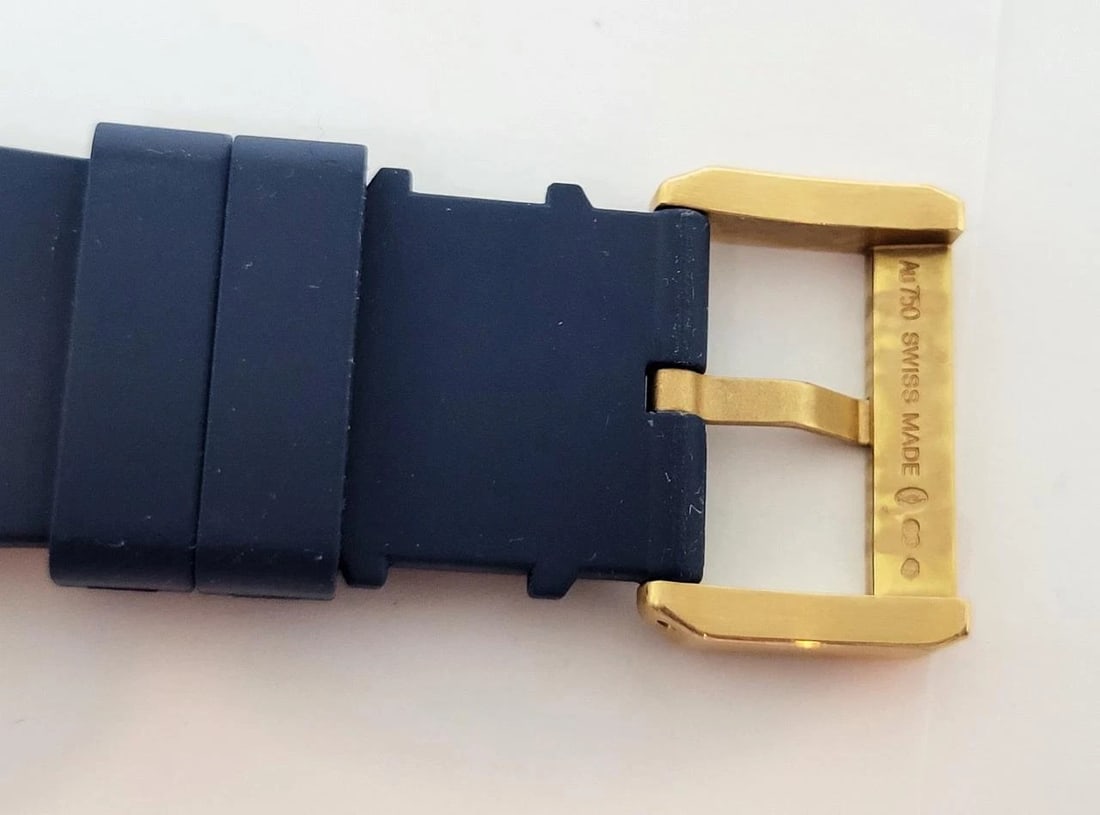 18k Rose CARTIER CALIBRE Blue Dial Automatic Mens Watch Ref 3730* 42MM EXLNT - 10