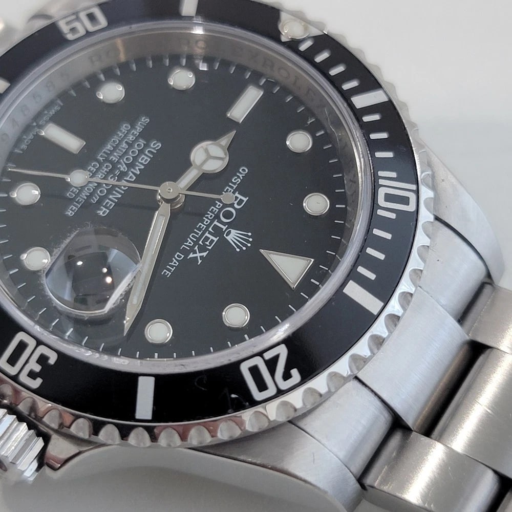 Rolex Oyster Date 16610T Submariner Mens 40mm 2000s Automatic All Original RA686 - 6