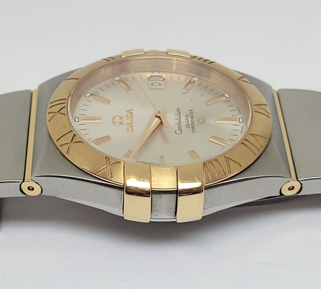Men's S/Steel/18k OMEGA CONSTELLATION CO-AXIL Automatic Watch 123.20.35.20.02.001 - 10