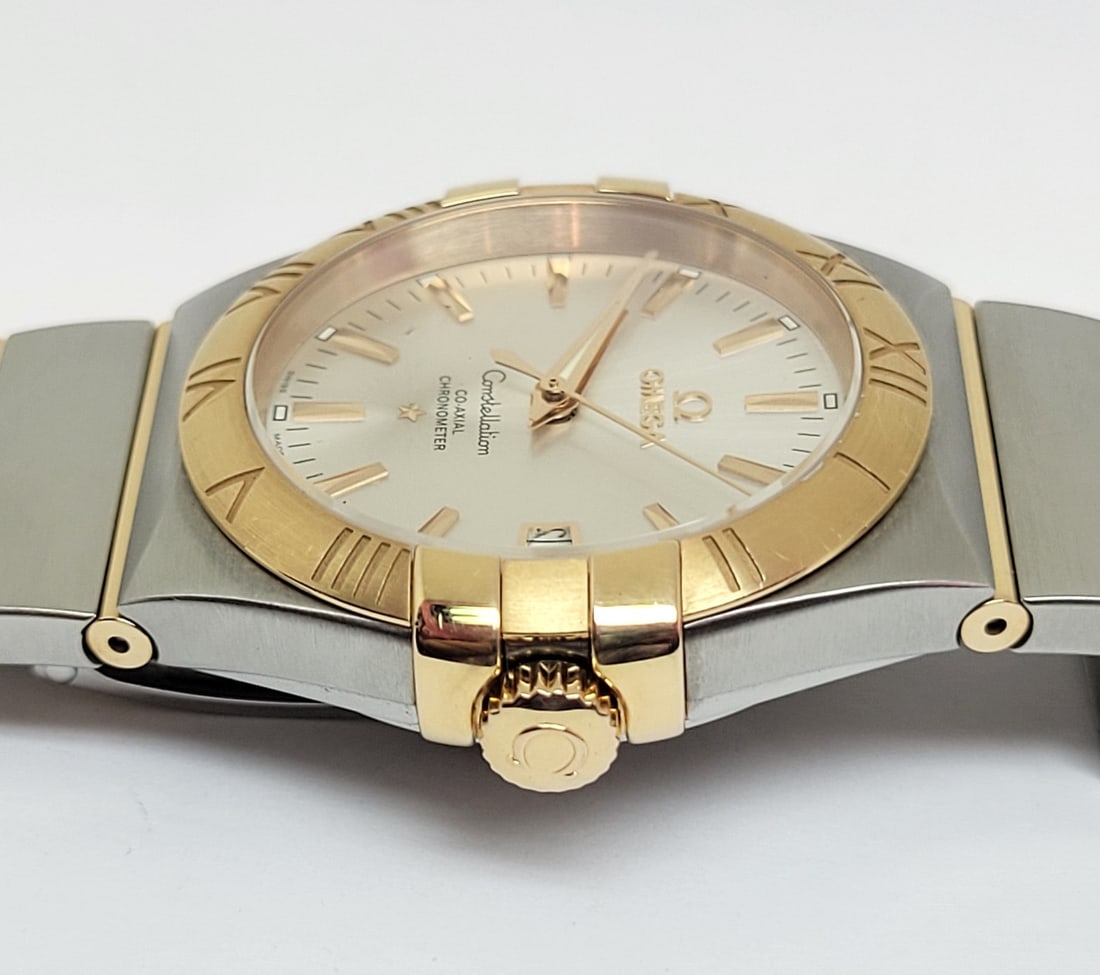 Men's S/Steel/18k OMEGA CONSTELLATION CO-AXIL Automatic Watch 123.20.35.20.02.001 - 9